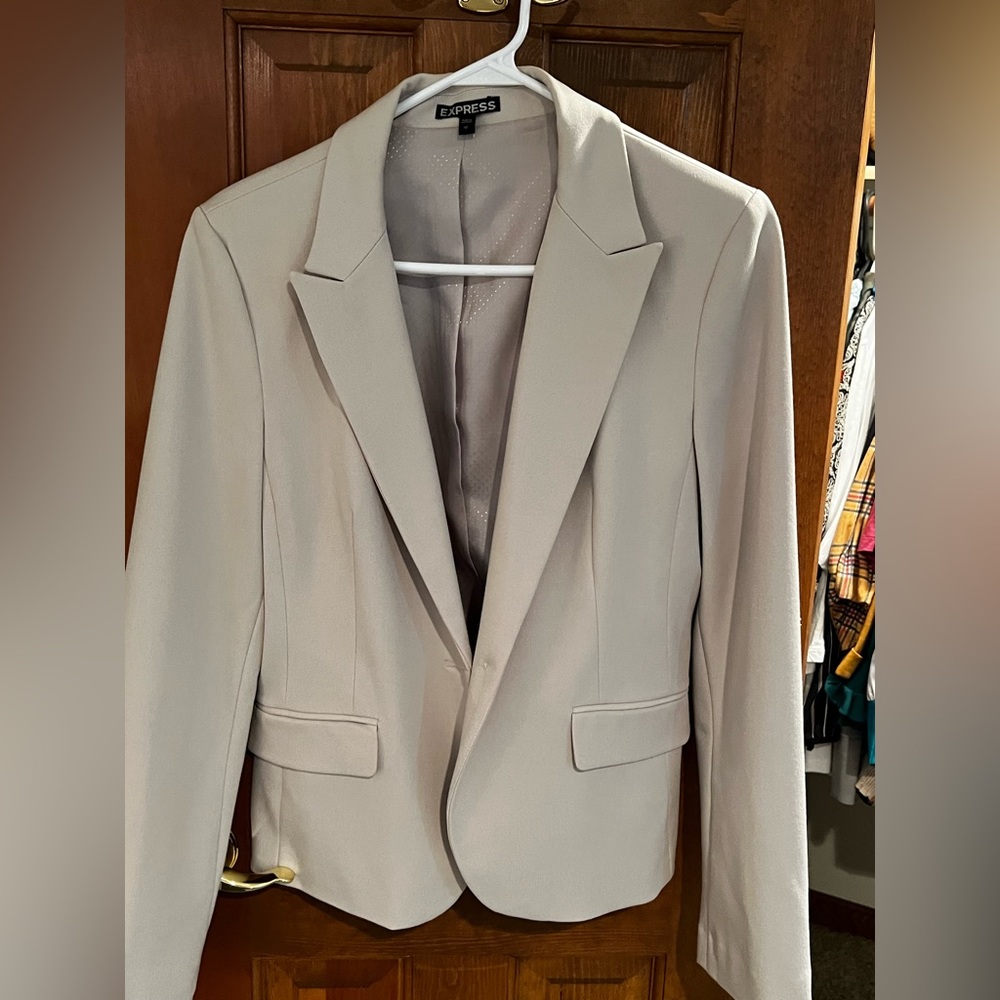 Taupe blazer